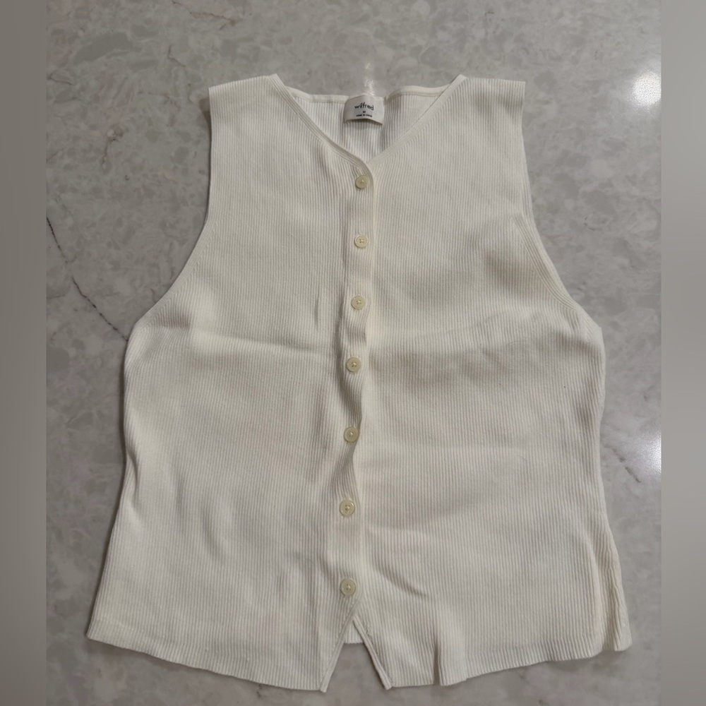Wilfred Ribbed Vest